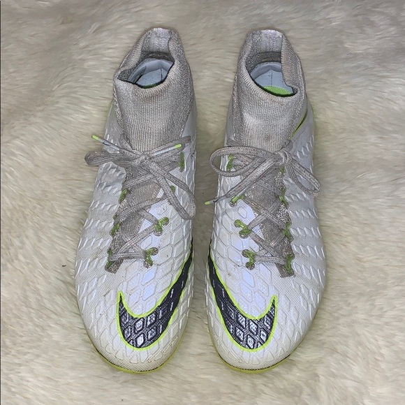 4 Nike JR Hypervenom Phantom 3 Elite Soccer Cleats - Picture 6 of 9